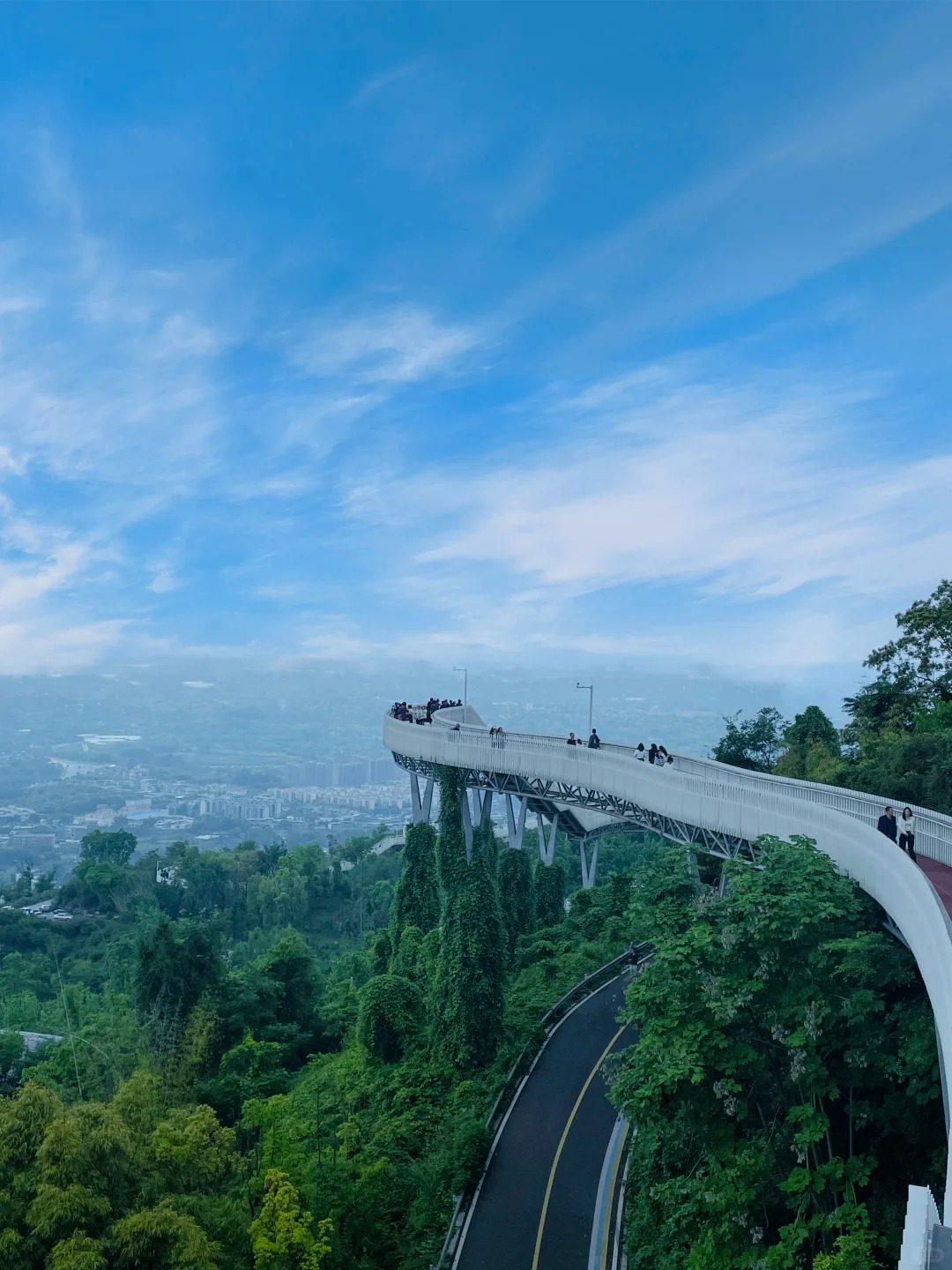 成都丹景山狮子堡观景台 新地标